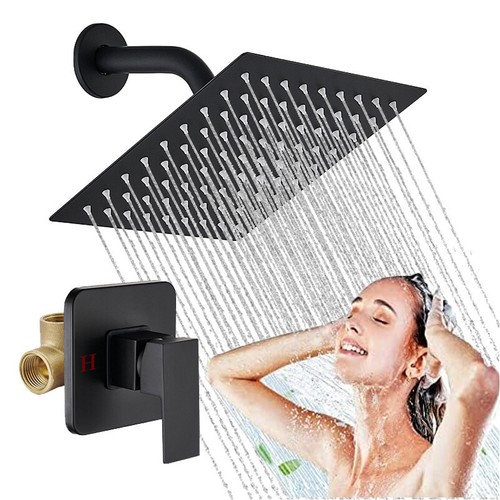 Wall mounted shower faucet - mounted,